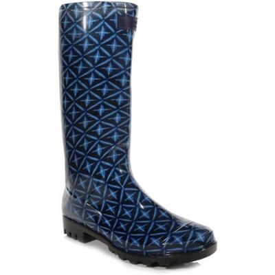 Regatta Lady Wenlock Womens Wellington Navy Tile 6 UK Regatta Lady Wenlock Womens Wellington Navy Tile 6 UK