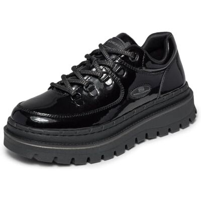 Skechers Womens Heritage Fashion Boot, Black Patent, 5.5 US Skechers Womens Heritage Fashion Boot, Black Patent, 5.5 US
