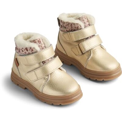 Wheat Unisex Kid's Winterschuh Dry Tex Wasserdicht-atmungsaktiv Gefüttert und Warm Leder Snow Shoe, 0204 Light Gold, 8 UK Child Wheat Unisex Kid's Winterschuh Dry Tex Wasserdicht-atmungsaktiv Gefüttert und Warm Leder Snow Shoe, 0204 Light Gold, 8 UK Child