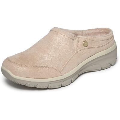 Skechers Women's Martha Stewart Easy Going-Comfy Feeling Clog, Natural, 10 Skechers Women's Martha Stewart Easy Going-Comfy Feeling Clog, Natural, 10
