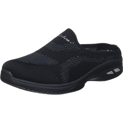 Skechers Womens Commute Time in Knit to Win Clog, BBK, 6.5 US Skechers Womens Commute Time in Knit to Win Clog, BBK, 6.5 US