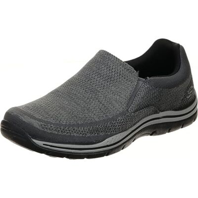 Skechers USA Men's Expected Gomel Slip-On Loafer, Gray, Size 8.0 US/7.5 UK US Skechers USA Men's Expected Gomel Slip-On Loafer, Gray, Size 8.0 US/7.5 UK US