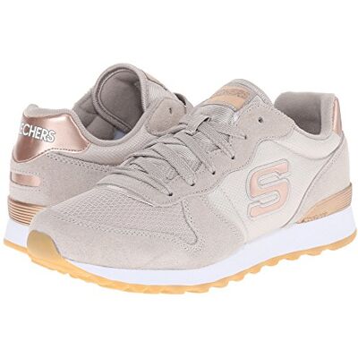 Skechers Women's Retros Og 85 Low Top Sneakers, Gray Tpe, 4 UK Skechers Women's Retros Og 85 Low Top Sneakers, Gray Tpe, 4 UK