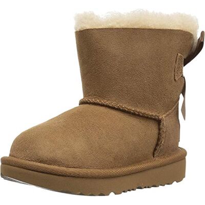 UGG Unisex Kids Mini Bailey Bow Ii Classic Boot, Chestnut, 6 UK UGG Unisex Kids Mini Bailey Bow Ii Classic Boot, Chestnut, 6 UK