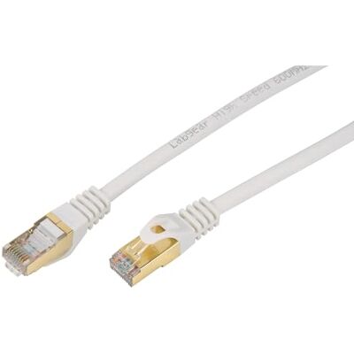 Labgear Cat 7 Ethernet Cable 5m White Shielded RJ45 Cat 7 Ethernet Patch Lead High-Speed Gigabit Network Cable, U/FTP 10Gbps 600Mhz/s RJ45 LAN Cable Internet Patch Cord Labgear Cat 7 Ethernet Cable 5m White Shielded RJ45 Cat 7 Ethernet Patch Lead High-Speed Gigabit Network Cable, U/FTP 10Gbps 600Mhz/s RJ45 LAN Cable Internet Patch Cord