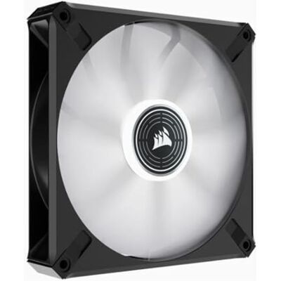 Corsair ML140 LED ELITE, 140mm PWM LED White Fan ( AirGuide Technology, Magnetic Levitation Bearing, Up to 1,600 RPM, Eight Vibrant LEDs, Low Noise, High Airflow) Single Pack Red Corsair ML140 LED ELITE, 140mm PWM LED White Fan ( AirGuide Technology, Magnetic Levitation Bearing, Up to 1,600 RPM, Eight Vibrant LEDs, Low Noise, High Airflow) Single Pack Red