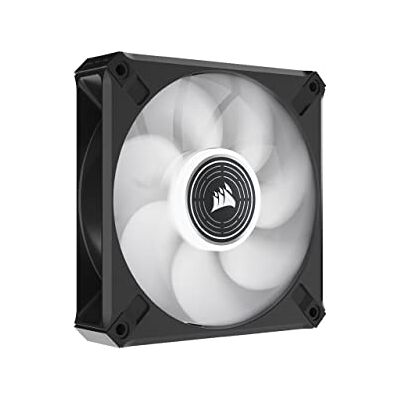 Corsair ML120 LED ELITE, 120mm PWM LED Fan ( AirGuide Technology, Magnetic Levitation Bearing, Up to 2,000 RPM, Eight Vibrant LEDs, Low Noise, High Airflow) Single Pack White Corsair ML120 LED ELITE, 120mm PWM LED Fan ( AirGuide Technology, Magnetic Levitation Bearing, Up to 2,000 RPM, Eight Vibrant LEDs, Low Noise, High Airflow) Single Pack White