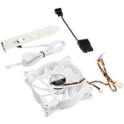 Silverstone SST-FM93 FM Series Adjustable Computer Case Cooling Fan 90mm, High Airflow, white Silverstone SST-FM93 FM Series Adjustable Computer Case Cooling Fan 90mm, High Airflow, white