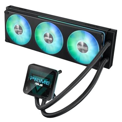 Asus Prime LC II 360 ARGB LCD, Liquid Heatsink, Black, ARGB Fans Asus Prime LC II 360 ARGB LCD, Liquid Heatsink, Black, ARGB Fans