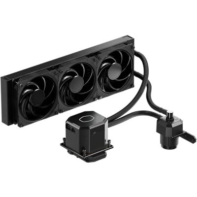Cooler Master MasterLiquid ML360 SUB-ZERO CPU Liquid Cooler TEC AIO Water Cooling System with Intel® Cryo Cooling Technology (LGA 1200) Water Block, Enhanced Pump, 360mm Radiator with SF120R Fans Cooler Master MasterLiquid ML360 SUB-ZERO CPU Liquid Cooler TEC AIO Water Cooling System with Intel® Cryo Cooling Technology (LGA 1200) Water Block, Enhanced Pump, 360mm Radiator with SF120R Fans
