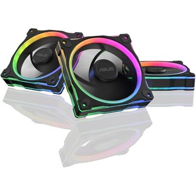 Asus Prime MR120 ARGB reverse fan triple pack (120mm PWM case fan, 20 ARGB LEDs, 1600RPM fan speed, 58CFM airflow, 28mm thick frame, Aura Sync) Asus Prime MR120 ARGB reverse fan triple pack (120mm PWM case fan, 20 ARGB LEDs, 1600RPM fan speed, 58CFM airflow, 28mm thick frame, Aura Sync)