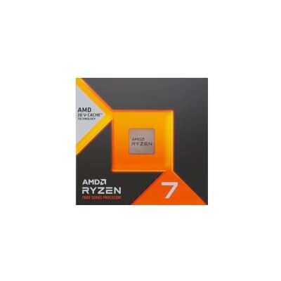 AMD Ryzen™ 7 7700X3D 8 cores / 16 threads, max boost frequency up to 4.5 GHz, base frequency 4.0 GHz, L1 Cache 512 KB, L2 Cache 8 MB, L3 Cache 96 MB, TDP 120 W, AM5 socket, no cooler included. AMD Ryzen™ 7 7700X3D 8 cores / 16 threads, max boost frequency up to 4.5 GHz, base frequency 4.0 GHz, L1 Cache 512 KB, L2 Cache 8 MB, L3 Cache 96 MB, TDP 120 W, AM5 socket, no cooler included.