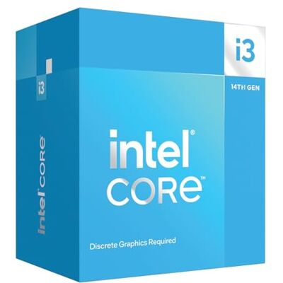 Intel 4 Core i3 14100F Raptor Lake Refresh CPU/Processor Intel 4 Core i3 14100F Raptor Lake Refresh CPU/Processor
