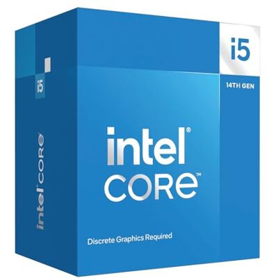 Intel ® Core™ i5-14400F Desktop Processor 10 cores (6 P-cores + 4 E-cores) up to 4.7 GHz Intel ® Core™ i5-14400F Desktop Processor 10 cores (6 P-cores + 4 E-cores) up to 4.7 GHz