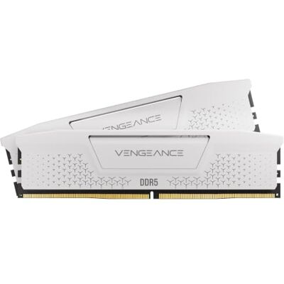 Corsair VENGEANCE RS DDR5 16GB (2 x 8GB) Up To 5200MHz AMD INTEL RAM Desktop Gaming Memory, AMD EXPO & Intel XMP 3.0 Compatible, CL40, White, CML16GX5M2B5200Z40W Corsair VENGEANCE RS DDR5 16GB (2 x 8GB) Up To 5200MHz AMD INTEL RAM Desktop Gaming Memory, AMD EXPO & Intel XMP 3.0 Compatible, CL40, White, CML16GX5M2B5200Z40W