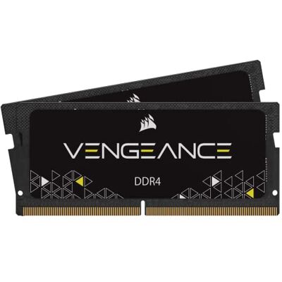 Corsair Vengeance SODIMM 32GB (2x16GB) DDR4 Up to 2400MHz CL16 Memory for Laptop/Notebooks (Intel 6th Generation Intel Core i5 and i7 Processor Support) Black Corsair Vengeance SODIMM 32GB (2x16GB) DDR4 Up to 2400MHz CL16 Memory for Laptop/Notebooks (Intel 6th Generation Intel Core i5 and i7 Processor Support) Black