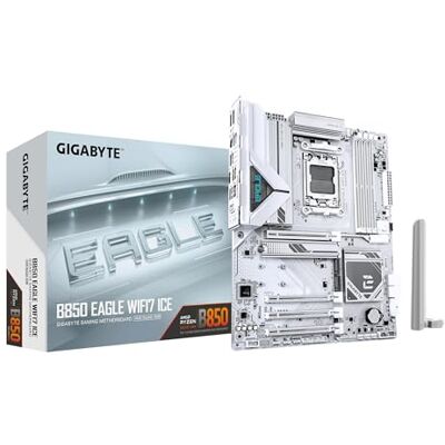 GIGABYTE - B850 EAGLE WIFI7 ICE - DDR5 - AM5 - Motherboard GIGABYTE - B850 EAGLE WIFI7 ICE - DDR5 - AM5 - Motherboard