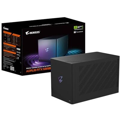 Gigabyte AORUS RTX 5090 AI BOX Graphics Card 32GB GDDR7, 512bit, PCI-E 5.0, 2407MHz Core Clock, 3 x DP 2.1, 1 x HDMI 2.1, GV-N5090IXEB-32GD 1.0 Gigabyte AORUS RTX 5090 AI BOX Graphics Card 32GB GDDR7, 512bit, PCI-E 5.0, 2407MHz Core Clock, 3 x DP 2.1, 1 x HDMI 2.1, GV-N5090IXEB-32GD 1.0