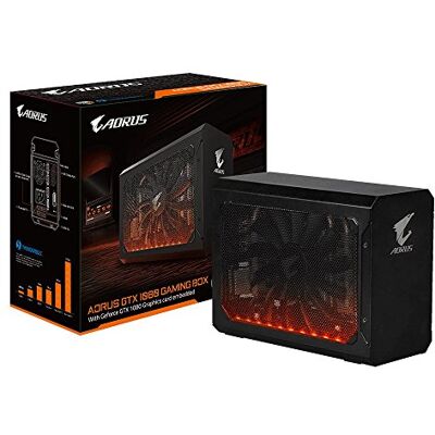 Gigabyte Nvidia AORUS GTX 1080 Gaming Box External Tbolt Graphics Card Black Gigabyte Nvidia AORUS GTX 1080 Gaming Box External Tbolt Graphics Card Black