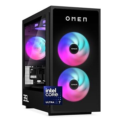 HP OMEN 35L Gaming Desktop Tower PC Intel® Core™ Ultra 7 265F Processor 32 GB DDR5 RAM 1TB SSD NVIDIA GeForce RTX 5070 (12 GB GDDR7 dedicated) Windows 11 RGB liquid cooler GT16-0051sa HP OMEN 35L Gaming Desktop Tower PC Intel® Core™ Ultra 7 265F Processor 32 GB DDR5 RAM 1TB SSD NVIDIA GeForce RTX 5070 (12 GB GDDR7 dedicated) Windows 11 RGB liquid cooler GT16-0051sa