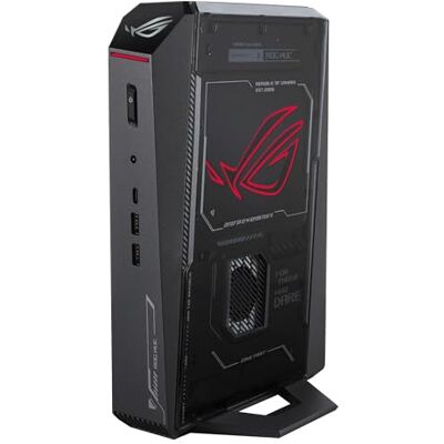 Asus ROG NUC (2025) Gaming Mini PC with Intel® Core™ Ultra 9 (Series 2) ARL-HX CPU, NVIDIA® GeForce RTX™ 5070 Mobile GPU, 32GB DDR5 RAM, 1TB NVMe SSD, Thunderbolt™ 4, Triple-Fan Cooling, and ARGB Lighting Asus ROG NUC (2025) Gaming Mini PC with Intel® Core™ Ultra 9 (Series 2) ARL-HX CPU, NVIDIA® GeForce RTX™ 5070 Mobile GPU, 32GB DDR5 RAM, 1TB NVMe SSD, Thunderbolt™ 4, Triple-Fan Cooling, and ARGB Lighting