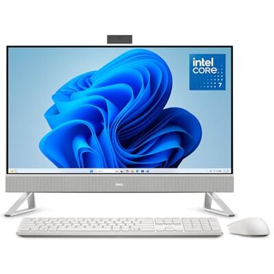 Dell 27 All-in-One PC EC27250, 27" FHD IPS Anti-Glare, Intel Core 7 150U, 16GB DDR5, 1TB NVMe SSD, Windows 11 Home, Wireless Keyboard & Mouse Included, QWERTY UK, Pearl White Dell 27 All-in-One PC EC27250, 27" FHD IPS Anti-Glare, Intel Core 7 150U, 16GB DDR5, 1TB NVMe SSD, Windows 11 Home, Wireless Keyboard & Mouse Included, QWERTY UK, Pearl White