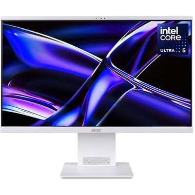 Acer Aspire S24-B Copilot+ All-in-One Desktop PC Intel Ultra 5 226V, 16GB, 512GB SSD, Integrated Intel ARC Graphics, 23.8" 144Hz Full HD Display, Windows 11, White Acer Aspire S24-B Copilot+ All-in-One Desktop PC Intel Ultra 5 226V, 16GB, 512GB SSD, Integrated Intel ARC Graphics, 23.8" 144Hz Full HD Display, Windows 11, White