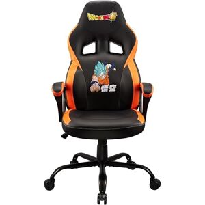 Subsonic Dragon Ball Gaming Chair Ergonomic Office Chair with High-Density Foam, Rocking Mechanism and Comfortable Armrests Adjustable Height Black Subsonic Dragon Ball Gaming Chair Ergonomic Office Chair with High-Density Foam, Rocking Mechanism and Comfortable Armrests Adjustable Height Black