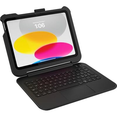 OtterBox Achiever Keyboard 360 Case for iPad (A16) 11th/10th Gen, Black OtterBox Achiever Keyboard 360 Case for iPad (A16) 11th/10th Gen, Black