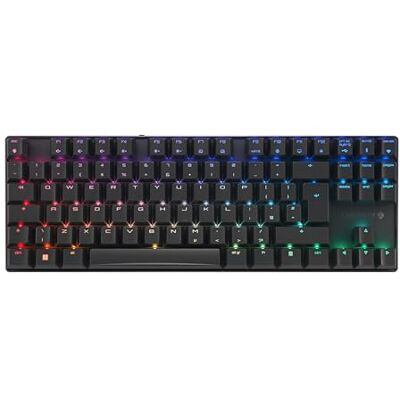 Cherry MX 8.2 TKL Wireless RGB Keyboard - Gaming, Black, Custom Lighting Cherry MX 8.2 TKL Wireless RGB Keyboard - Gaming, Black, Custom Lighting