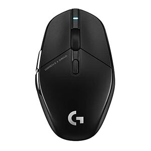 Logitech G303 Shroud Edition Wireless Gaming Mouse - LIGHTSPEED Wireless Technology - HERO 25K Sensor - 25600 DPI - 75 Grams - 5 Buttons - PC - Black