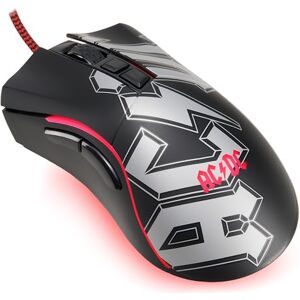 Subsonic AC/DC Wired Gaming Mouse 7200 Dpi Optical Sensor Gaming Mouse Ergonomic Shape 7 Programmable Buttons Officially merch AC/DC for Gift Subsonic AC/DC Wired Gaming Mouse 7200 Dpi Optical Sensor Gaming Mouse Ergonomic Shape 7 Programmable Buttons Officially merch AC/DC for Gift
