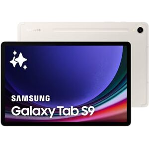 SAMSUNG Galaxy Tab S9 5G Android Tablet, 128GB Storage, S Pen Included, Unlocked, Beige, 3 Year Extended Warranty (UK Version) SAMSUNG Galaxy Tab S9 5G Android Tablet, 128GB Storage, S Pen Included, Unlocked, Beige, 3 Year Extended Warranty (UK Version)