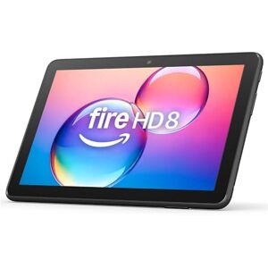 Amazon Fire HD 8 tablet (newest gen), 8" HD Display, 3 GB memory, 32 GB, designed for portable entertainment, Black, (2024 release) – with ads Amazon Fire HD 8 tablet (newest gen), 8" HD Display, 3 GB memory, 32 GB, designed for portable entertainment, Black, (2024 release) – with ads