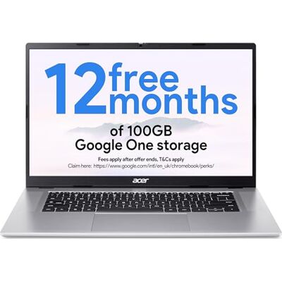 Acer Chromebook 315 CB315-8H Traditional Laptop MediaTek Kompanio 540, 4 GB, eMMC 64GB, Integrated Graphics, 15.6" Full HD Display, Chrome OS, Silver Acer Chromebook 315 CB315-8H Traditional Laptop MediaTek Kompanio 540, 4 GB, eMMC 64GB, Integrated Graphics, 15.6" Full HD Display, Chrome OS, Silver