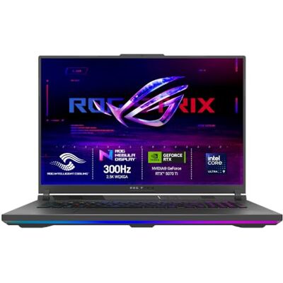 Asus ROG Strix 18 G815LR Gaming Laptop 18.0" WQXGA 300Hz Screen Intel Core Ultra 9 290HX Plus NVIDIA GeForce RTX 5070Ti 32GB RAM 1TB PCIe SSD Windows 11 Asus ROG Strix 18 G815LR Gaming Laptop 18.0" WQXGA 300Hz Screen Intel Core Ultra 9 290HX Plus NVIDIA GeForce RTX 5070Ti 32GB RAM 1TB PCIe SSD Windows 11