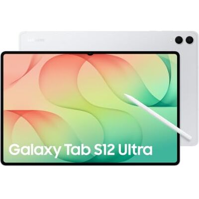 SAMSUNG Galaxy Tab S12 Ultra, 14.6" WiFi Android Tablet, 1TB, Silver 3 Year Warranty (UK Version), In-Box S Pen, Dynamic AMOLED 2X Display, Note Assist AI, Galaxy AI, 11600mAh Battery, SAMSUNG Galaxy Tab S12 Ultra, 14.6" WiFi Android Tablet, 1TB, Silver 3 Year Warranty (UK Version), In-Box S Pen, Dynamic AMOLED 2X Display, Note Assist AI, Galaxy AI, 11600mAh Battery,