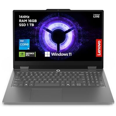 Lenovo LOQ Essential 15 inch Full HD Gaming Laptop Intel Core i5-13450HX 16GB RAM 1TB SSD NVIDIA GeForce RTX 5050 Windows 11 Home Luna Grey Lenovo LOQ Essential 15 inch Full HD Gaming Laptop Intel Core i5-13450HX 16GB RAM 1TB SSD NVIDIA GeForce RTX 5050 Windows 11 Home Luna Grey