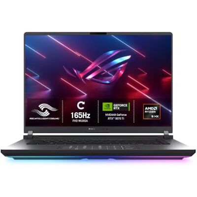 Asus ROG Strix 16 G614PR Gaming Laptop 16.0" WUXGA 165Hz Screen AMD Ryzen 9-8940HX NVIDIA GeForce RTX 5070Ti 16GB RAM 1TB PCIe SSD Windows 11 Asus ROG Strix 16 G614PR Gaming Laptop 16.0" WUXGA 165Hz Screen AMD Ryzen 9-8940HX NVIDIA GeForce RTX 5070Ti 16GB RAM 1TB PCIe SSD Windows 11