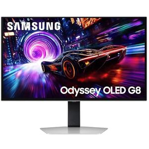 SAMSUNG Odyssey OLED LS27FG810SUXXU 27" 4K UHD Gaming Monitor 0.03ms, 240Hz, 3840x2160, HDMI 2.1, Displayport, USB SAMSUNG Odyssey OLED LS27FG810SUXXU 27" 4K UHD Gaming Monitor 0.03ms, 240Hz, 3840x2160, HDMI 2.1, Displayport, USB