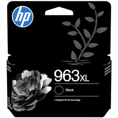 HP 963XL Black Original Ink Cartridge, High Yield HP 963XL Black Original Ink Cartridge, High Yield