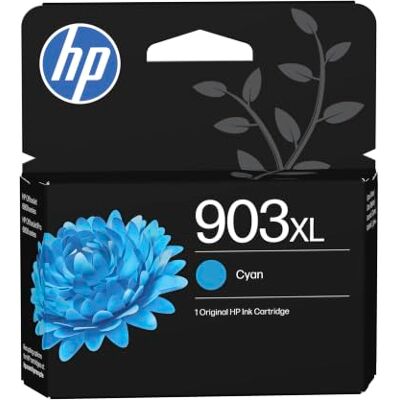 HP 903XL Cyan Original Ink Cartridge, High Yield HP 903XL Cyan Original Ink Cartridge, High Yield