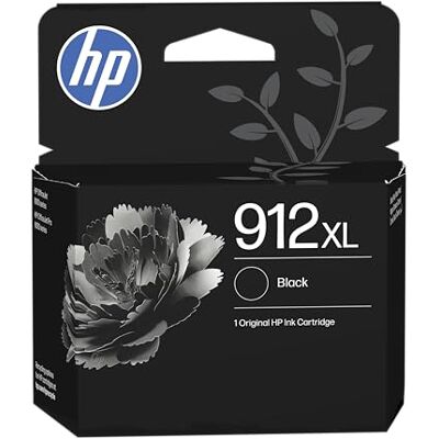 HP 912XL Black Original Ink Cartridge, High Yield HP 912XL Black Original Ink Cartridge, High Yield