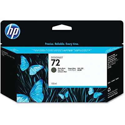 HP 72 C9403A 1 x Matte Black Ink cartridge For DesignJet T1100, T1120, T1200, T1300, T2300, T610, T620, T770, T790, T795 HP 72 C9403A 1 x Matte Black Ink cartridge For DesignJet T1100, T1120, T1200, T1300, T2300, T610, T620, T770, T790, T795