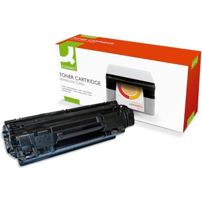 Q-Connect Compatible Toner for HP CE278A Toner Cartridge, Black Q-Connect Compatible Toner for HP CE278A Toner Cartridge, Black