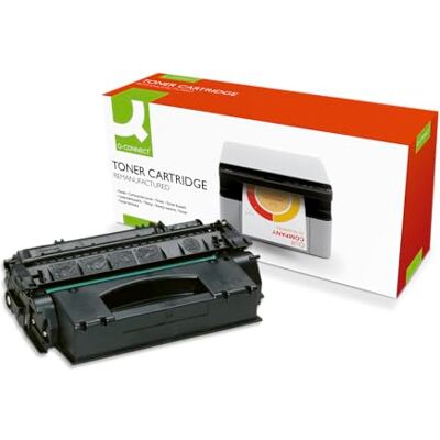 Q-Connect Compatible Toner for HP Q5949A Toner Cartridge, Black Q-Connect Compatible Toner for HP Q5949A Toner Cartridge, Black