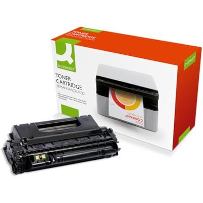 Q-Connect Compatible Toner for HP Q7553X Toner High Yield, Black Q-Connect Compatible Toner for HP Q7553X Toner High Yield, Black