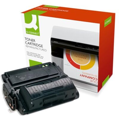 Q-Connect Compatible Toner for HP Q5942X Toner Cartridge, Black Q-Connect Compatible Toner for HP Q5942X Toner Cartridge, Black
