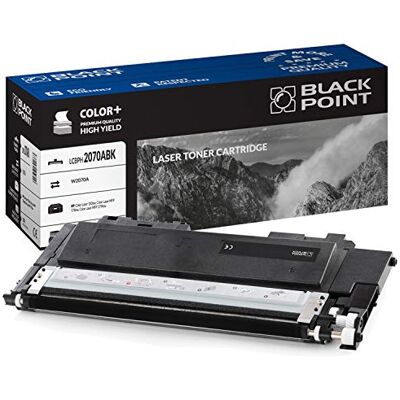 BLACK POINT Toner Compatible with W2070A with Chip Black for HP: Colour Laser 150NW, Colour Laser MFP 178NW, Colour Laser MFP 179FNW TÜV Certified BLACK POINT Toner Compatible with W2070A with Chip Black for HP: Colour Laser 150NW, Colour Laser MFP 178NW, Colour Laser MFP 179FNW TÜV Certified