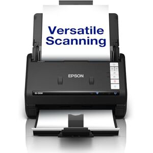 Epson WorkForce ES-550W Wireless Document Scanner 45ppm / 90 ipm 100-Sheet Auto Document Feeder Colour USB connectivity Up to A4 Epson WorkForce ES-550W Wireless Document Scanner 45ppm / 90 ipm 100-Sheet Auto Document Feeder Colour USB connectivity Up to A4